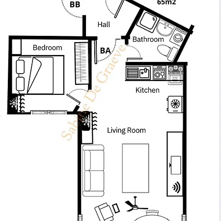Apartment Primera Linea Playa 1 Bed Costaoro *